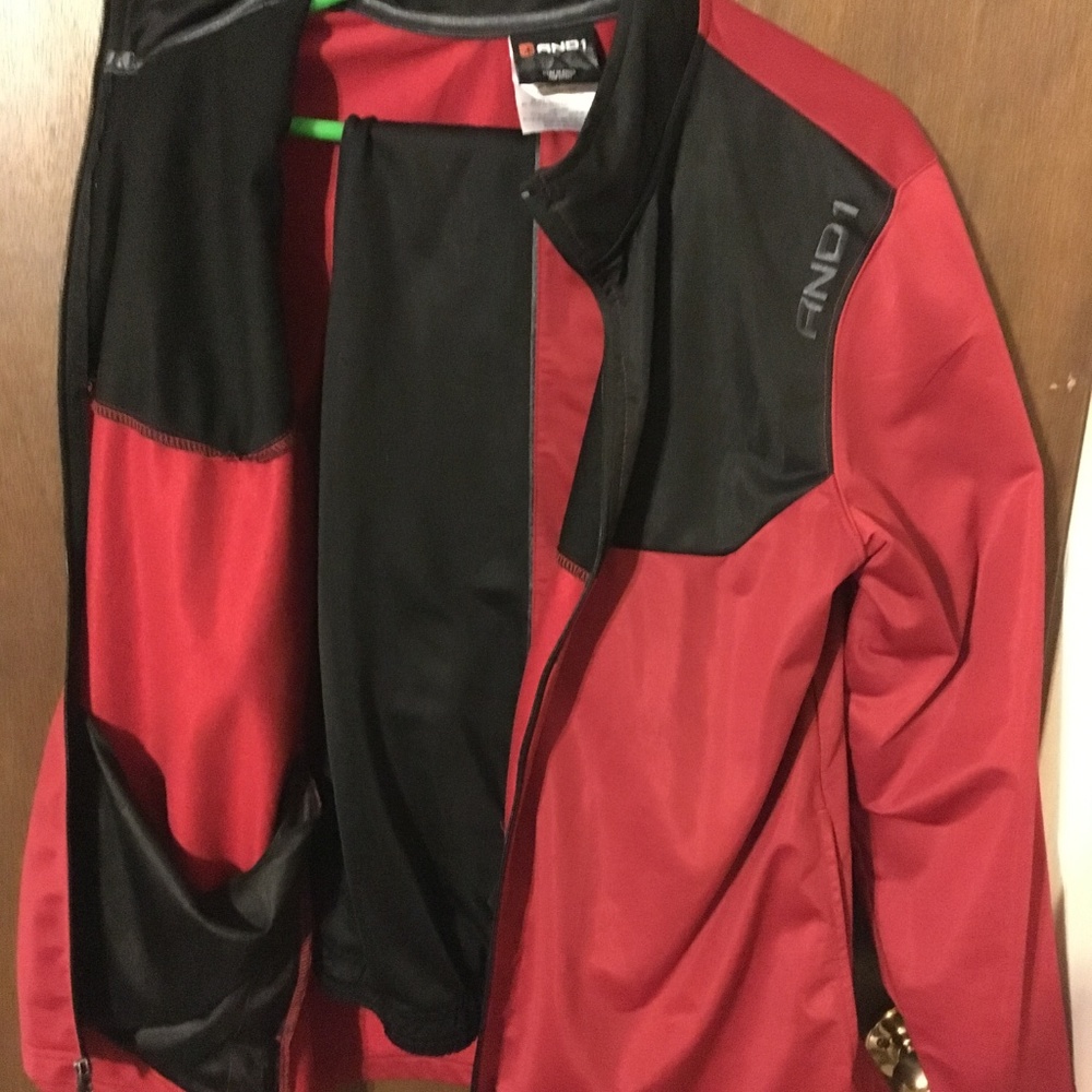 Black and Red Jump suit